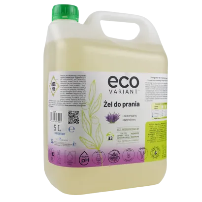 Organiczny żel do prania uniwersalny lawendowy 5L 165 prań