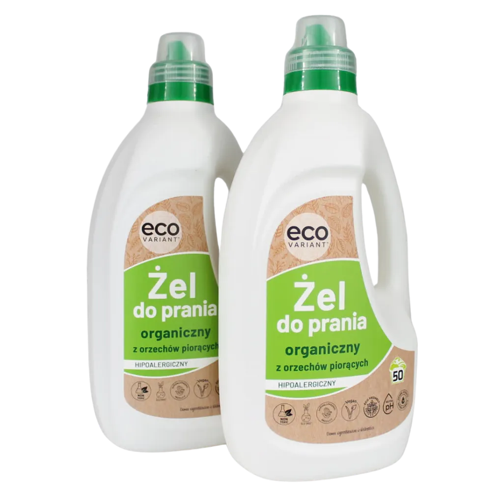 Organiczny żel do prania uniwersalny hipoalergiczny 2x1,5L 100 prań