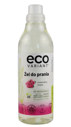 Organiczny żel do prania uniwersalny różany 1L 33 prania