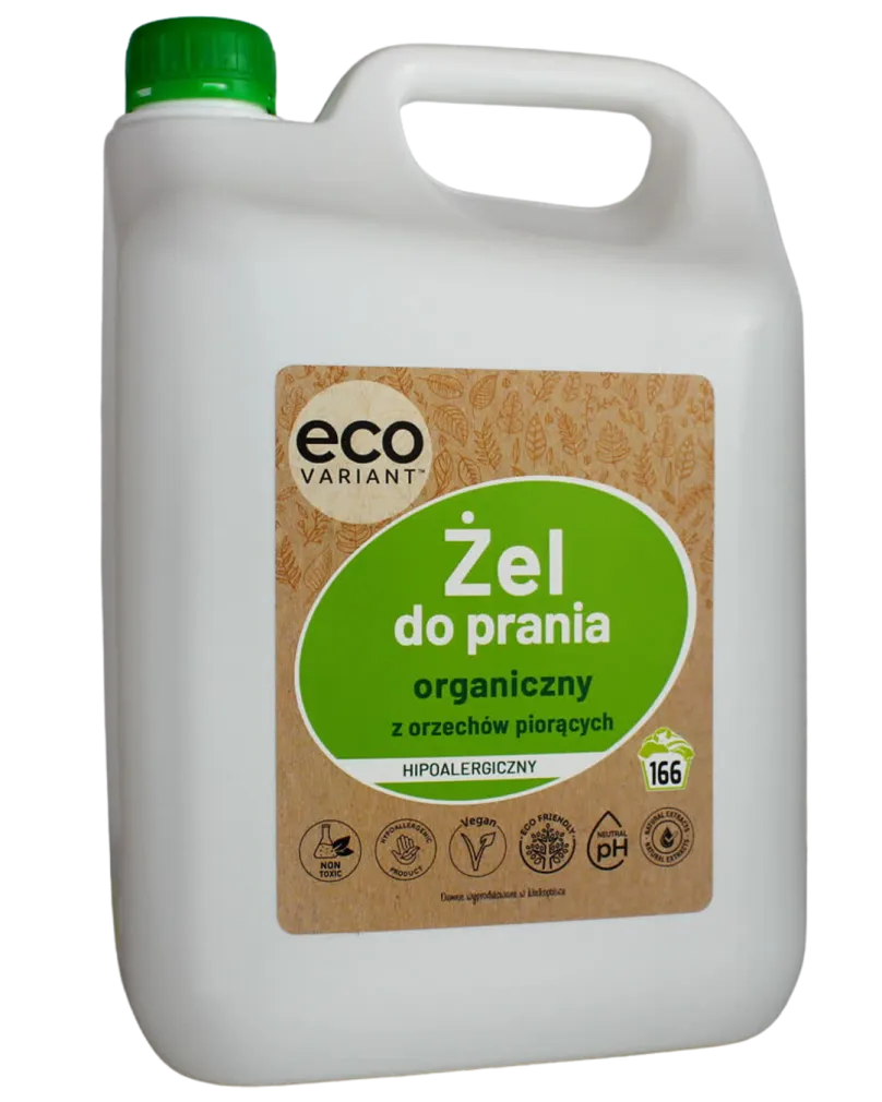 Organiczny żel do prania uniwersalny hipoalergiczny 5L 166 prań