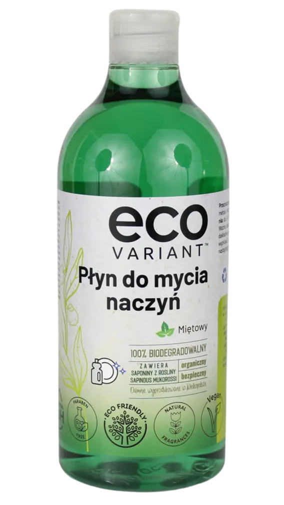 Organiczny płyn do mycia naczyń miętowy 750ml