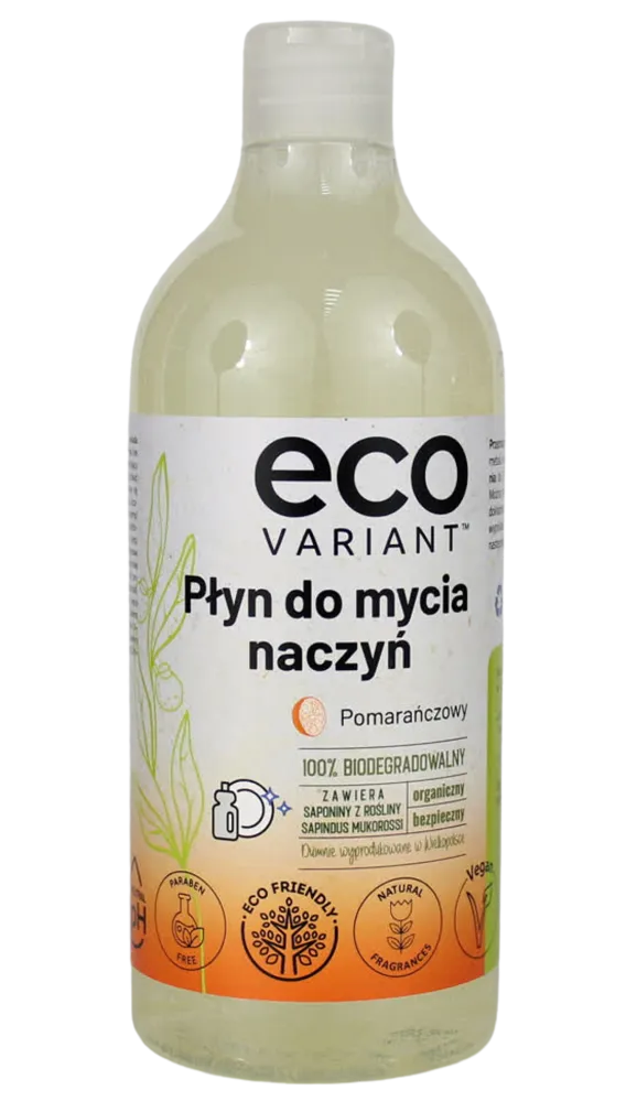 Organiczny płyn do mycia naczyń pomarańczowy 750ml