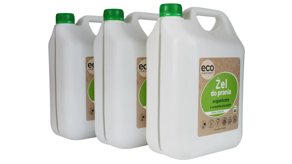 Organiczny żel do prania uniwersalny hipoalergiczny 3x5L 498 prań