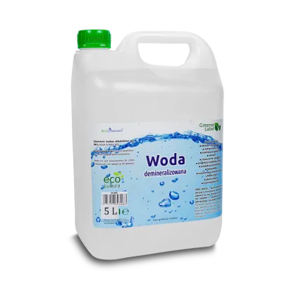 Woda demineralizowana do prasowania 5L