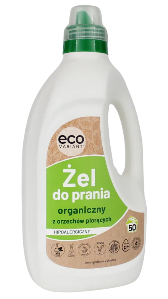 Organiczny żel do prania uniwersalny hipoalergiczny 1,5L 50 prań