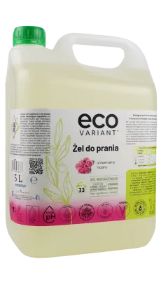 Organiczny żel do prania uniwersalny różany 5L 165 prań