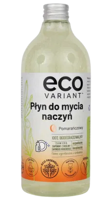 Organiczny płyn do mycia naczyń pomarańczowy zero waste 750ml