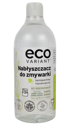 Organiczny nabłyszczacz do zmywarek hipoalergiczny 750ml