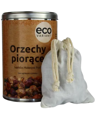 Orzechy piorące indyjskie z bawełnianym woreczkiem 300g