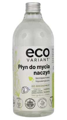 Organiczny płyn do mycia naczyń hipoalergiczny zero waste 750ml