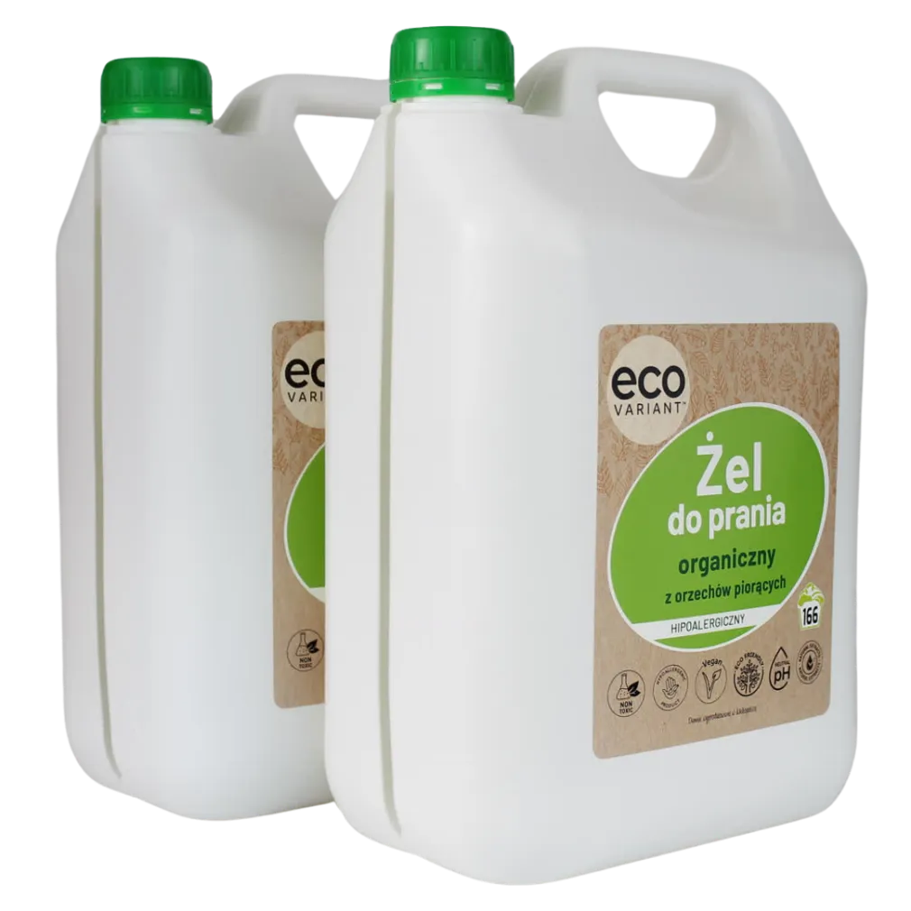 Organiczny żel do prania uniwersalny hipoalergiczny 2x5L 332 prań