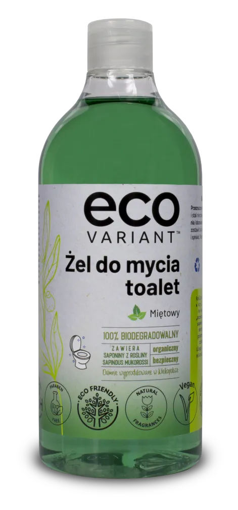 Organiczny żel do mycia toalet miętowy 750ml