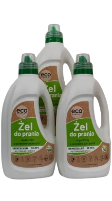 Organiczny żel do prania uniwersalny hipoalergiczny 3x1,5L 150 prań